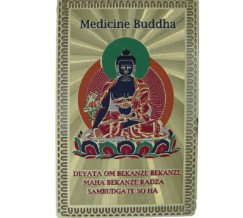 Feng Shui Import Medicine Buddha Health Talisman Card