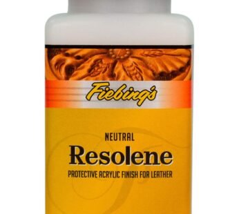 Fiebing’s Acrylic Resolene (4 oz, Neutral) – Protective Acrylic Leather Finisher – Glossy
