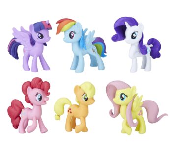 My Little Pony Toys Meet The Mane 6 Ponies Collection (Amazon Exclusive) Doll Playset