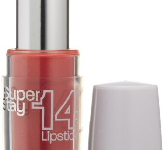 Maybelline New York Superstay 14 hour Lipstick, Timeless Crimson, 0.12 Ounce