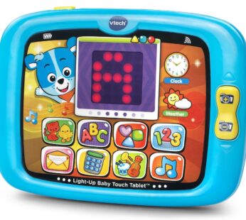 VTech Light-Up Baby Touch Tablet , Blue