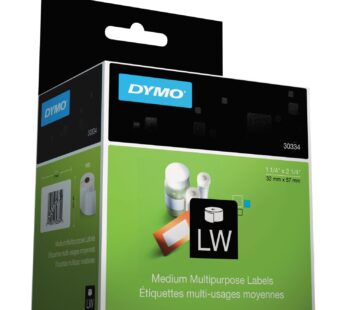 DYMOamp;reg; Address Labels for Label Printers, 1-1/4 x 2-1/4, White, 1,000 per Roll