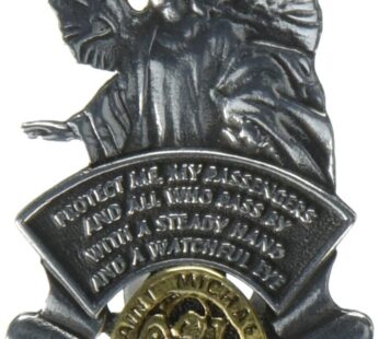 Cathedral Art Guardian Angel (Abbey & CA Gift) Auto Visor Clip, St. Michael