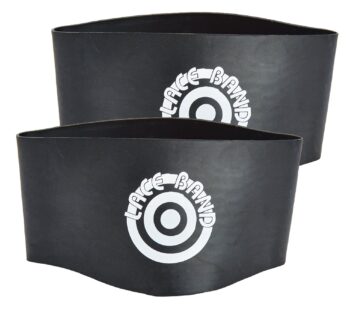 Unique Sports Lace Bands Soccer Cleat Lace Cover, Black