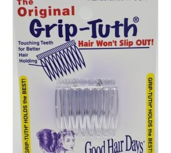 Good Hair Days Grip-Tuth Combs – Set Of 2 Hair Side Combs – Hair Combs For All Types Of Ha