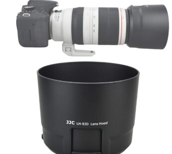 JJC LH-83D Dedicated Bayonet Lens Hood, Compatible with CANON EF 100-400mm f/4.5-5.6L IS I