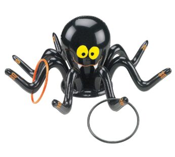 Fun Express – Inflate Spider Ring Toss Game for Halloween – Toys – Inflates – Inflatable G