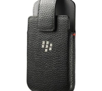BlackBerry Leather Swivel Holster for BlackBerry Q10 – Black
