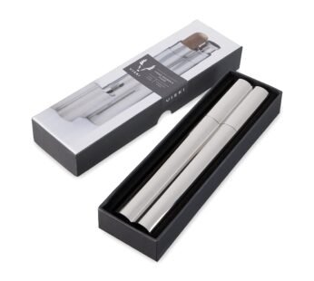 Viski Cigar Flask, Stainless Steel Cigar Holder and 2 Ounce Flask, Flask Cigar Holder Comb