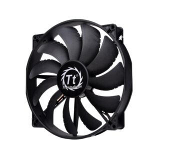 Thermaltake 200mm Pure 20 Series Black 200x30mm Thick Quiet High Airflow Case Fan with Ant