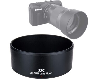 JJC LH-54B Dedicated Bayonet Lense Hood, Compatible with Canon EF-M 55-200mm f/4.5-6.3 IS