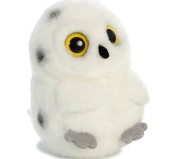 Aurora  Round Rolly Pet  Hoot Owl  Stuffed Animal – Adorable Companions – On-The-Go Fun –