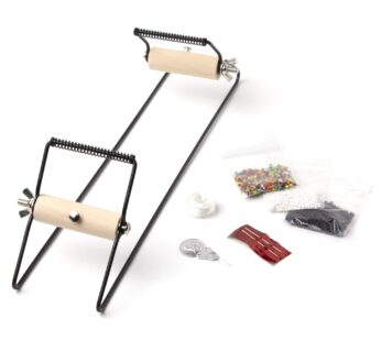 Cousin DIY Creative and Fun Bead Loom Kit with Needle, Thread and More, Black