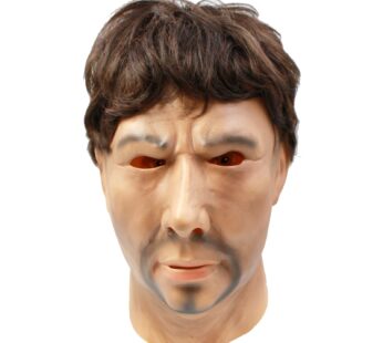 CreepyParty Novelty Halloween Costume Party Latex Human Realistic Head Mask Strong Man