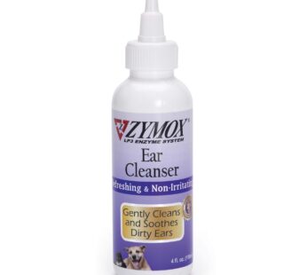 Zymox Ear Cleanser Solution for Dogs and Cats, 4oz