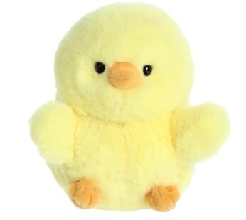 Aurora  Round Rolly Pet  Chickadee Chick  Stuffed Animal – Adorable Companions – On-The-Go
