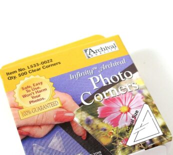 Lineco Infinity Clear Photo Corners Pack Of 500 (L533-0022) (63806)