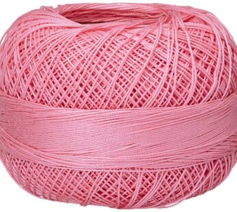 Lizbeth Size 80 HH80 Cotton Thread 184 yds 10 Grams, Pink Medium