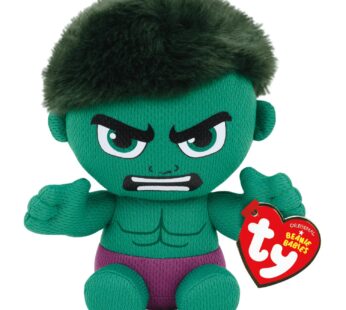 Ty Incredible Hulk Plush, Green/Purple, Regular
