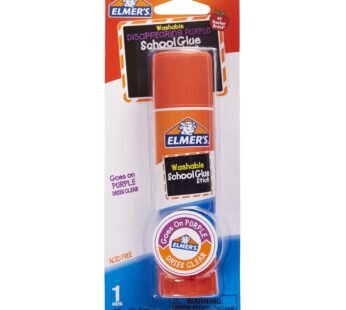 Elmer’s Jumbo Disappearing Purple School Glue Stick, 1.4 Ounces