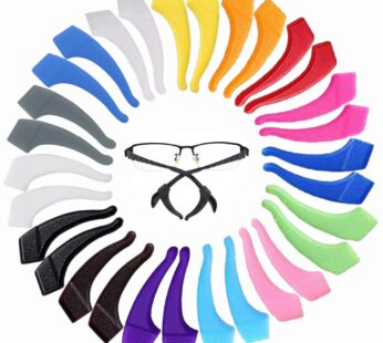 MOLDERP Glasses Ear Grip – 15 pairs Kids and Adults Sport Eyeglass Strap Holder, Eyewear R
