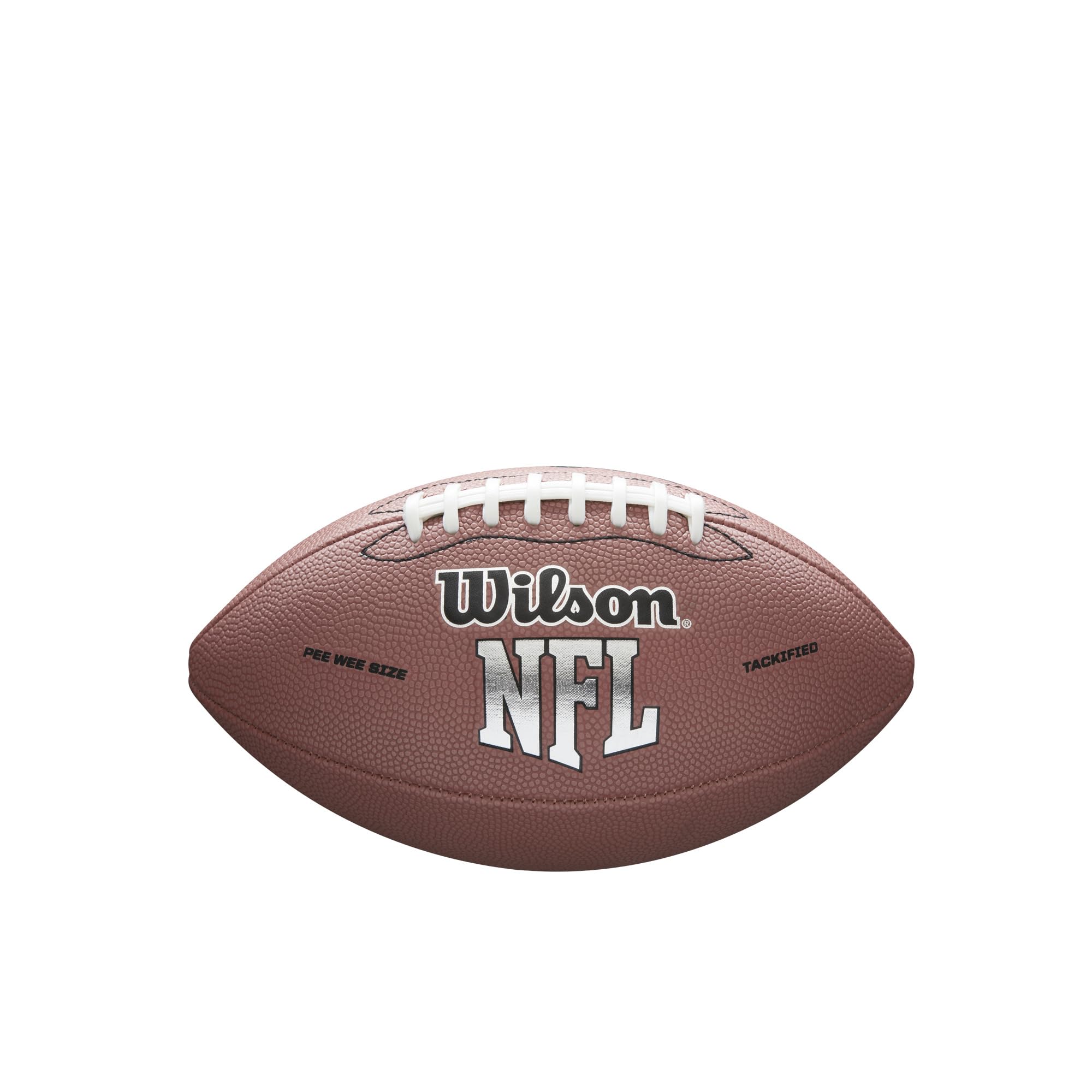 Wilson NFL MVP Football - Brown, PeeWee Size