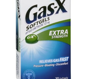 Gas-X Ex Softgels Size 20ct Gas-X Extra Strength Gas Relief Softgels