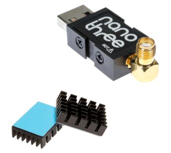 NooElec NESDR Nano 3 – Premium Tiny RTL-SDR w/Aluminum Enclosure, 0.5PPM TCXO, SMA & MCX I