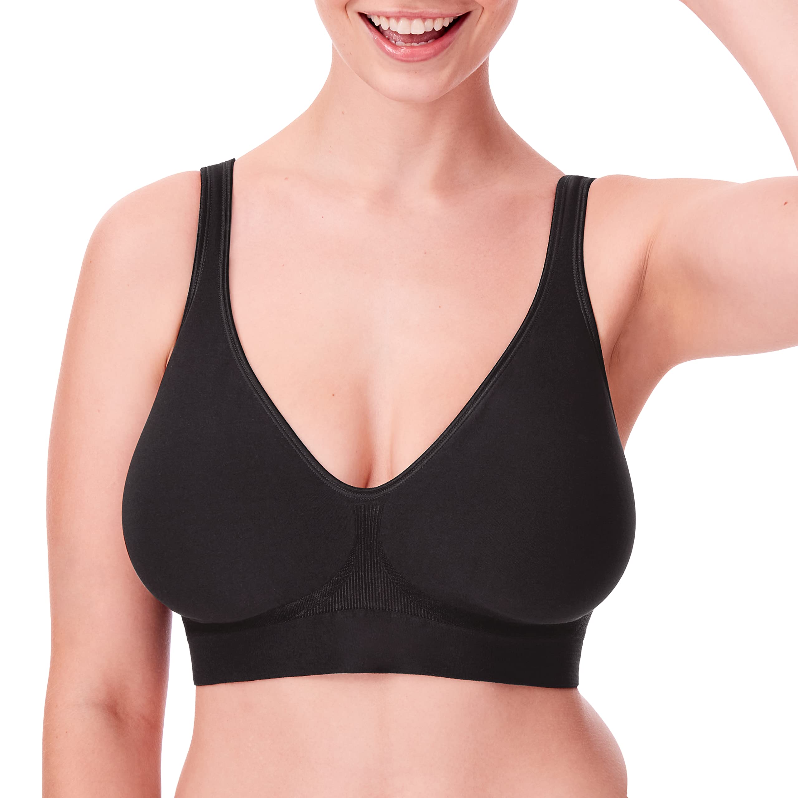 Bali Womens Comfort Revolution Wireless Bra, Seamless 2-ply Cups, Comfortflex Fit Bras, Bl - Image 2