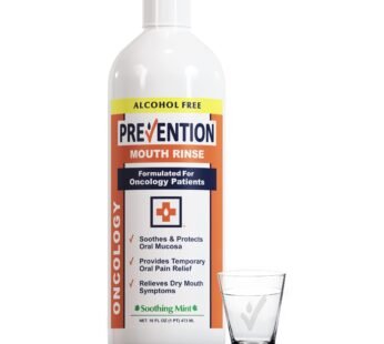 Prevention Oncology Mouthwash, Non-Alcohol, 16oz, Prevention Oncology Mouth Rinse | Alcoho
