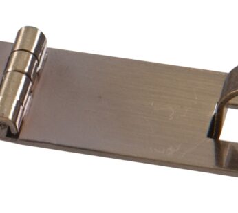 Hillman 852401 3/4 x 2-3/4″ Solid Brass Decorative Mini Hasp – Antique Brass Finish 1-Pack