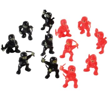 U.S. Toy Lot of 12 Assorted Ninja Action Figure Toys