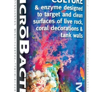 Brightwell Aquatics MicroBacter Clean – Microbial Culture & Enzyme Blend Designed to Targe