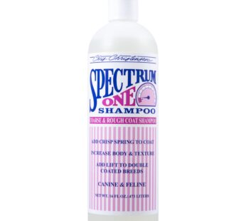 Chris Christensen Spectrum One Dog Shampoo, Coarse and Rough Coat, Groom Like a Profession