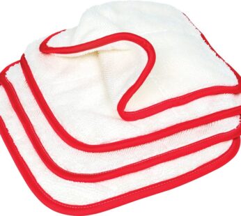 Griot’s Garage 55525 PFM Dual Weave Wax Removal Towels (Set of 4)