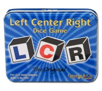 Original LCR Left Center Right Dice Game