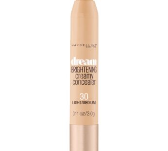 Maybelline Dream Brightening Creamy Concealer, Light/Medium, 0.11 oz.