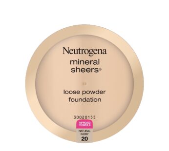 Neutrogena Mineral Sheers Lightweight Loose Powder Makeup Foundation with Vitamins A, C, &
