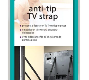 Anti-tip TV Strap, 2 Count