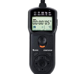 JJC Intervalometer Timer Remote Shutter Release Time Laspe for Nikon Z8 Z9 D850 D810A D810