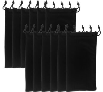 Super Z Outlet Black Microfiber Sunglasses Glasses & Cell Phone Gadgets Accessories Sleeve