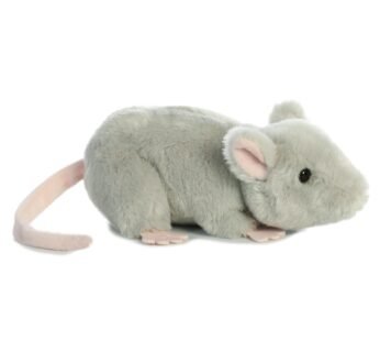 Aurora  Adorable Mini Flopsie  Mouse Stuffed Animal – Playful Ease – Timeless Companions –