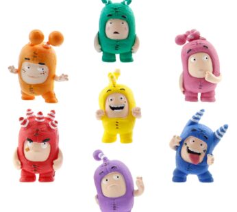 ODDBODS Toy Set of Mini Figurines for Preschool Kids (Ages 3+)