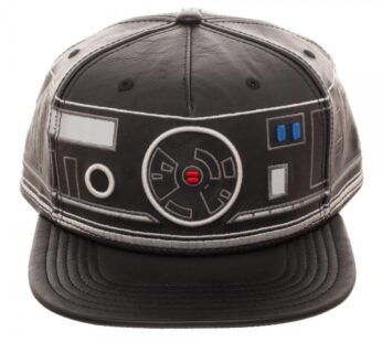 Star Wars BB-9 Embroidered Faux Leather Snapback Baseball Cap