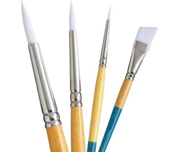 Princeton Snap Paintbrush Set, White