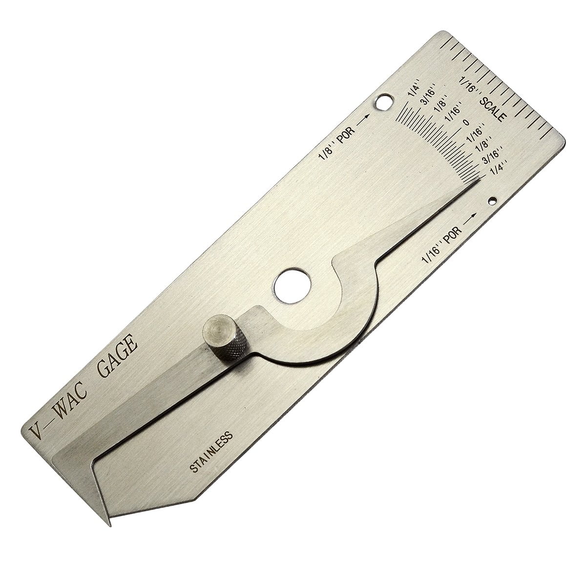 RIVERWELD V-WAC Single Weld Gage Welding Inspection Thread Gauge Inch Checks Undercut Crow - Image 2