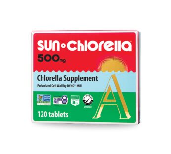 Sun Chlorella 500mg Whole Body Wellness Green Algae Superfood Supplement – Immune Defense,