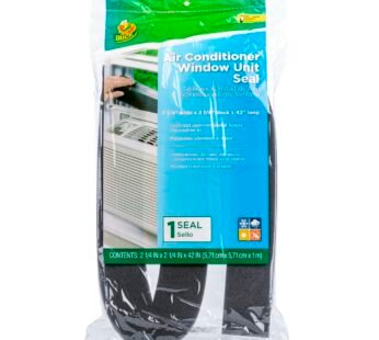 Duck Brand Window Air Conditioner Insulating Strip Seal, 2.25-Inch x 2.25-Inch x 42-Inch,