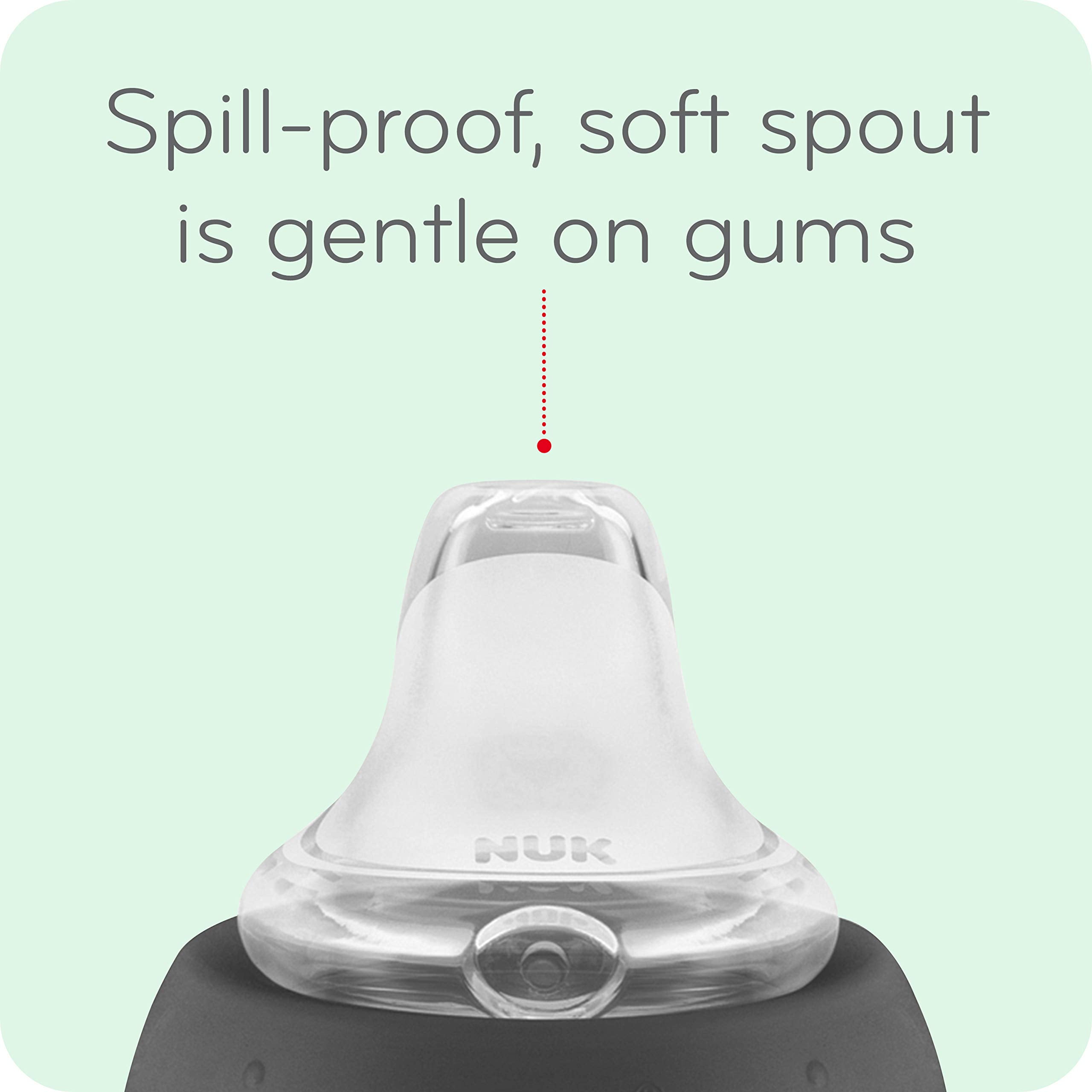 NUK Disney Active Sippy Cup, Mickey Mouse, 1 Count (Pack of 1) - Image 4