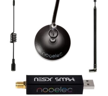 Nooelec RTL-SDR v5 Bundle – NESDR Smart HF/VHF/UHF (100kHz-1.75GHz) Software Defined Radio